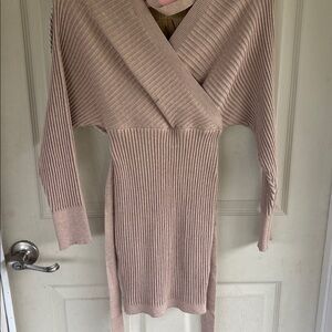 Windsor Natural Ribbed Knit Sweater